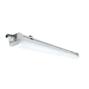 Réglette LED étanche 60cm 15W IP66 120lm/w - Blanc Chaud 2300K - 3500K