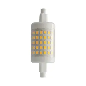 Ampoule LED R7S 78mm 7W SMD 360° - Blanc Chaud 2300K - 3500K