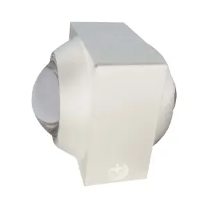Applique Murale Led COB Double Faisceaux Corps Blanc - Blanc Chaud 2300K - 3500K