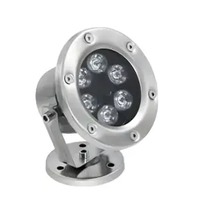 Spot Extérieur Orientable 6W IP68 DC24V - Blanc Neutre 4000K - 5500K