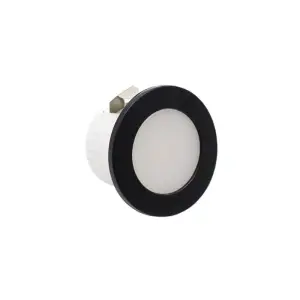 Mini Spot LED Encastrable 3W CCT Noir - 3000K/4000K/6000K