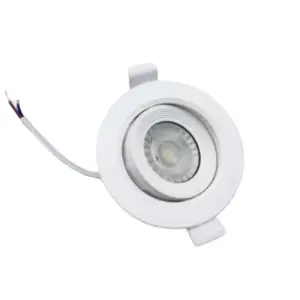 Spot LED Encastrable 5W CCT 38° Orientable - 3000K/4000K/6000K
