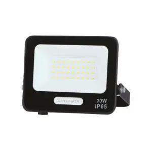 Projecteur LED SMD 30W IP65 2700lm Noir - Câble 15cm - Blanc Froid 6000K - 8000K