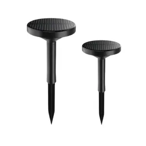 Lampe de Jardin Solaire à Piquet IP65 90lm (lot de 2) - Blanc Neutre 4000K - 5500K