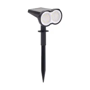 Lampe Solaire à Piquet IP44 80lm - Blanc Froid 6000K - 8000K