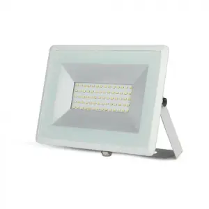 Projecteur LED Extérieur 50W IP65 BLANC IK06 - Blanc Neutre 4000K - 5500K