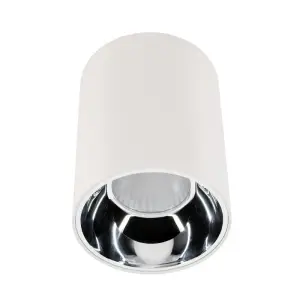 Spot LED en Saillie Applique Plafond 30W IP44 Blanc - Blanc Chaud 2300K - 3500K