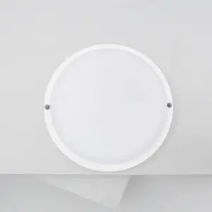 Plafonnier LED Extérieur Rond 25W Blanc IP65 Ø175 mm - Blanc Chaud 2300K - 3500K