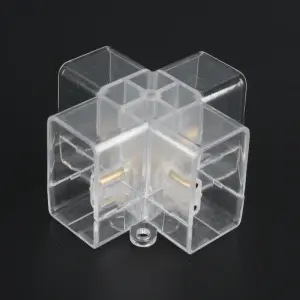 Connecteur en X pour Luminaire Hexagonal
