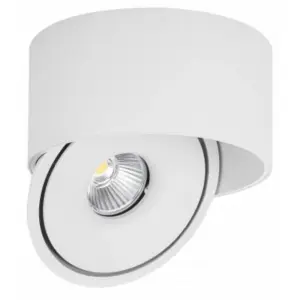 Spot LED en Saillie COB 30W Rond ø176mm Orientable CCT Blanc - 3000K/4000K/6000K