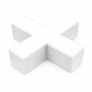 Connecteur X 10W pour Suspension Linéaire Interconnectable BLANC - Blanc Froid 6000K - 8000K