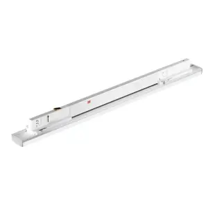 Linéaire sur Rail Triphasé 15-30W Ajustable 60cm 120° CCT Blanc - 3000K/4000K/6000K