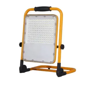 Projecteur LED SMD Rechargeable 50W IP65 JAUNE - Blanc Froid 6000K - 8000K