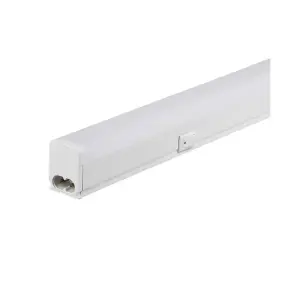 Tube Néon LED T5 30cm 4W 2 Têtes avec Interrupteur - Garantie 6 ans - Blanc Froid 6000K - 8000K