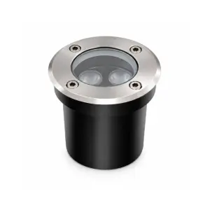 Spot LED Extérieur Encastrable IP67 24V Sol 3W 45° - Blanc Chaud 2300K - 3500K