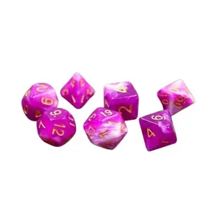 Lot de 7 dés - Berrycrem - Epic Forge