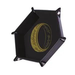 Piste de Dés Cuir et Velours Epic Forge - L'Anneau Unique