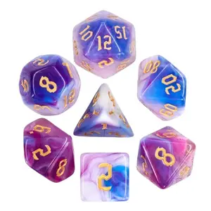 Lot de 7 dés - Rose Gold - Epic Forge