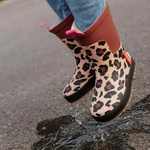 Bottes de pluie Léopard (pointure 27)