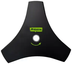 Lame de débroussailleuse en acier au carbone Ø 255 mm