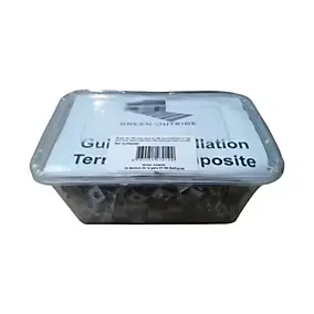 100 clips et vis inox pour lame de terrasse composite alvéolaire Greendeck R