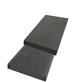 Lame terrasse composite Greendeck WPC PLEINE anthracite L.260 x l.14 cm