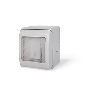 Bouton de sonnette filaire PushBell 230V - SCS Sentinel