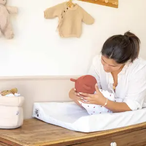 Matelas à langer plastifié Blanc