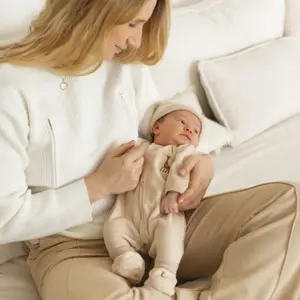 Kit de naissance Sophie écru 3 pièces (naissance)