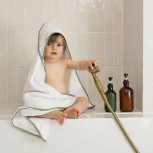 Lot de 2 capes de bain Ours (70 x 70 cm)