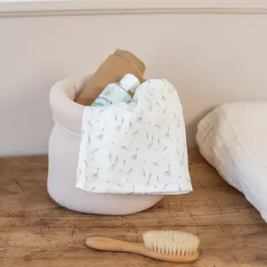 Lot de 3 langes en mousseline Epi de blé (70 x 70 cm)