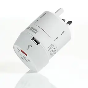 Adaptateur universel compact de voyage Watt & Co