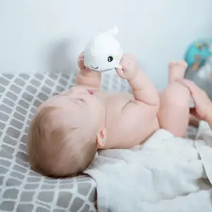 Hochet peluche lumineux baleine Shakie