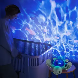 Veilleuse peluche bruits blancs Aqua dream tortue rechargeable