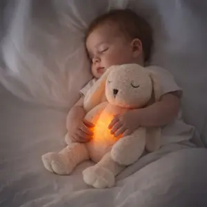 Lapin câlin, ma peluche sommeil respirante