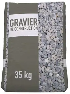 Gravier de construction pour béton de calibre 5-20 mm 35 kg