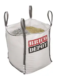 Sac big bag de gravier pour confection de béton 0,25 m³