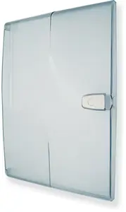 Porte tableau électrique transparente 1 rangée