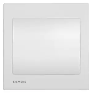 Plaque simple DELTA IRIS blanc