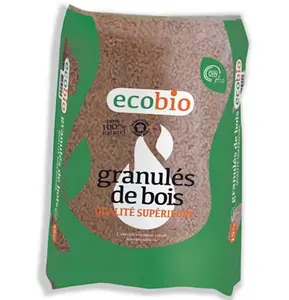 Granulés de bois DINplus - Sac de 15 kg