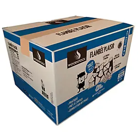Kit tout en un Flambée plaisir carton de 25 dm3