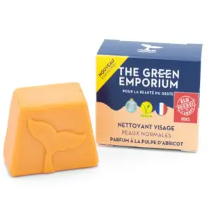 THE GREEN EMPORIUM Nettoyant visage peaux normales à la pulpe d'abricot 30ml