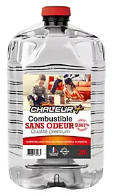 Combustible liquide sans odeur 20 L pour poêle à pétrole Chaleur Plus