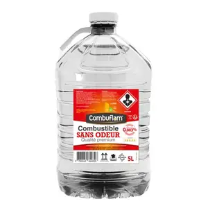 Combustible pour appareil de chauffage sans odeur qualité premium - bidon 5 L