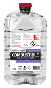 Pétrole inodore pour poêles à mèche ou électroniques - Bidon 20L