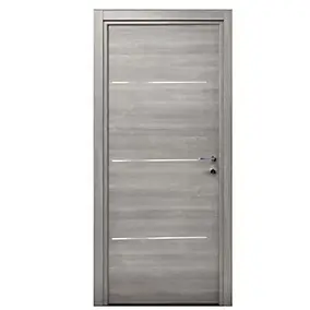 Bloc-porte Triaconta gris clair H.204 x l.73 cm, poussant gauche