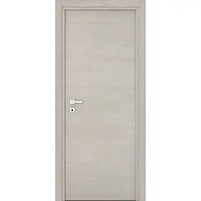 Bloc-porte Summa grigio H.204 x l.63, poussant droit