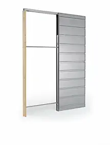 Caisson à galandage H.204 x l.70 cm pour porte coulissante Rhea