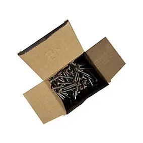 Kit visserie pose vertical Claire-voie, Brun, SYLWAY