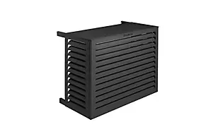 Cache-climatiseur Horizon anthracite 102 x 107 cm